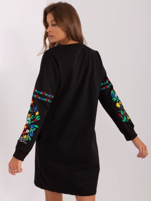 Sukienka RV-SK-8979.94P czarny L/XL