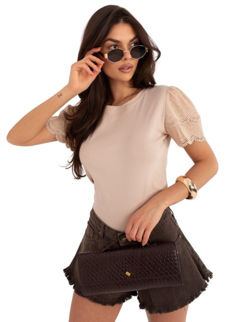 Bluzka IR-BZ-RR176.90 ciemny bezowy L/XL