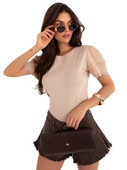 Bluzka IR-BZ-RR176.90 ciemny bezowy S/M