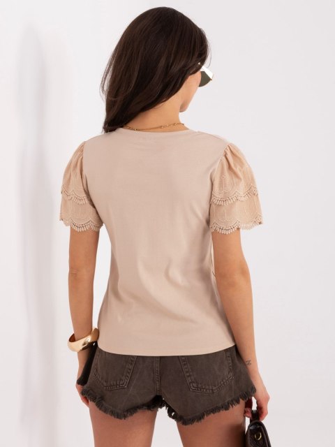 Bluzka IR-BZ-RR176.90 ciemny bezowy S/M