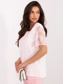 Bluzka LK-BZ-510247.94 jasny różowy M/L