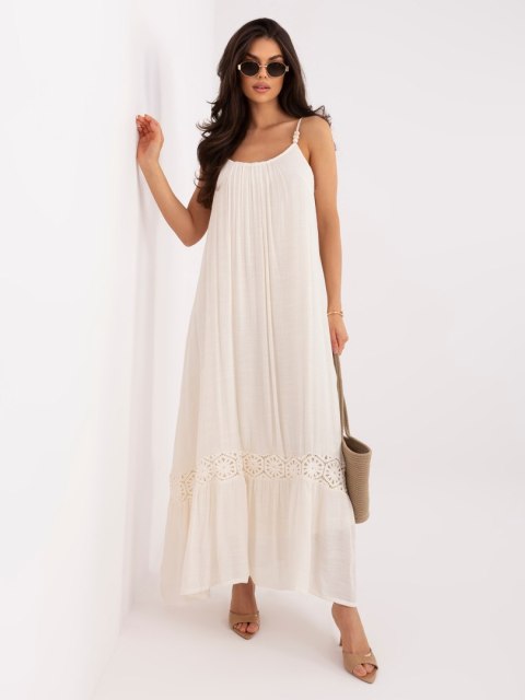 Sukienka IR-SK-Y-3391.17P jasny beżowy L/XL