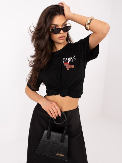 T-shirt IR-TS-F358.29P czarny S/M