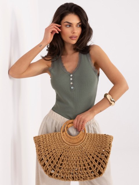 Top MI-TP-KS-22528.96 khaki