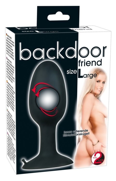 KOREK ANALNY LARGE SILICONE PLUG