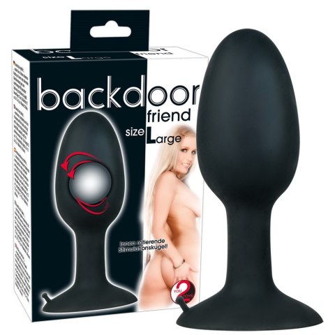 KOREK ANALNY LARGE SILICONE PLUG