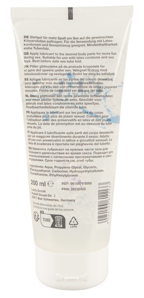 LUBRYKANT JUST GLIDE TOY LUBE 200 ML