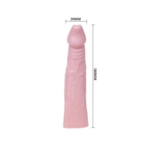 NAKŁADKA SILICONE SLEEVE WITH VIBRATION