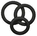 PIERŚCIEŃ LUST 3 COCK RINGS BLACK