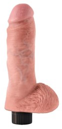 DILDO 8 VIBRATING COCK WITH BALLS