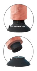 DILDO 8 VIBRATING COCK WITH BALLS