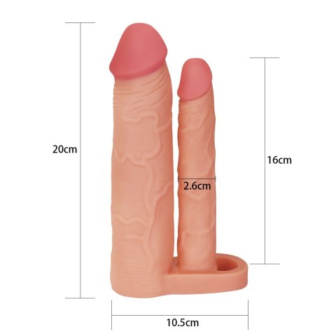 NAKŁADKA ADD 2 DOUBLE PENIS SLEEVE