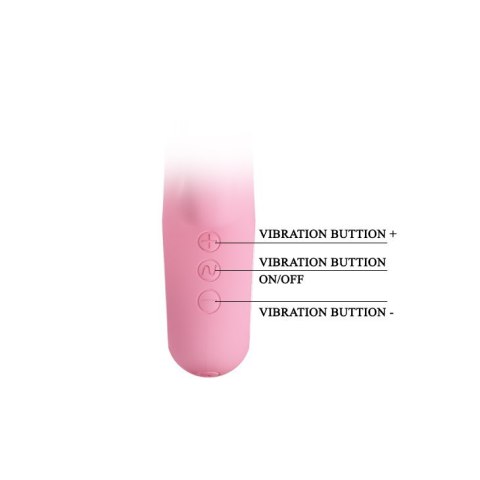 WIBRATOR PRETTY LOVE - ANSEL RÓŻOWY