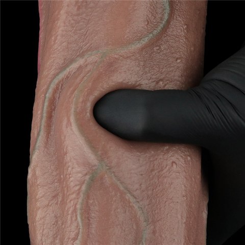 DILDO 13'' DUAL LAYERED SILICONE COCK XXL