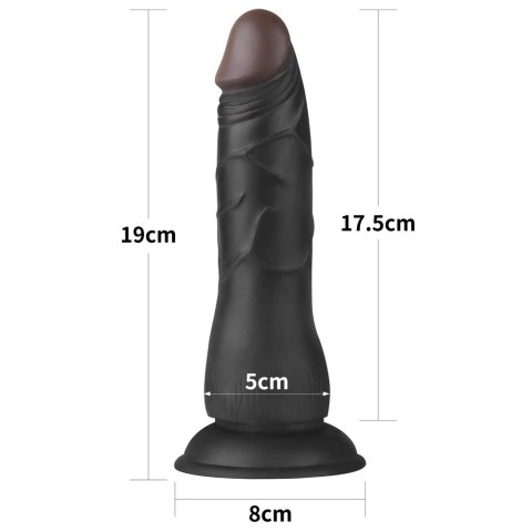 EASY STRAP ON SET 7.5'' BLACK