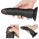 EASY STRAP ON SET 7.5'' BLACK