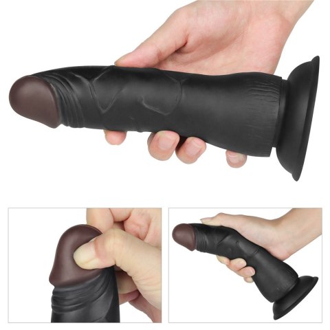 EASY STRAP ON SET 7.5'' BLACK