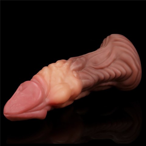 KOREK ANALNY 7.0'' DUAL LAYERED PLATINUM SILICONE PLUG