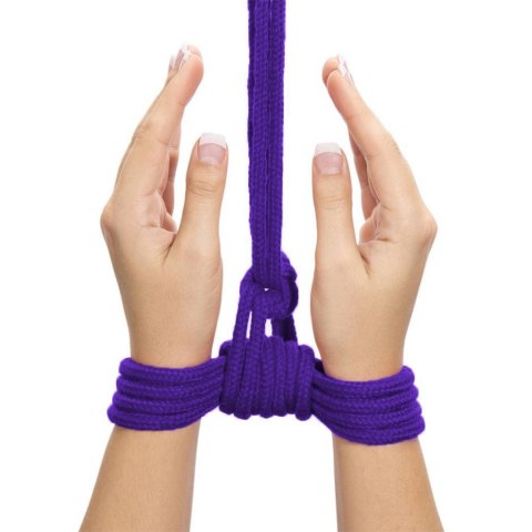 LINA FETISH BONDAGE ROPE 10M FIOLETOWA