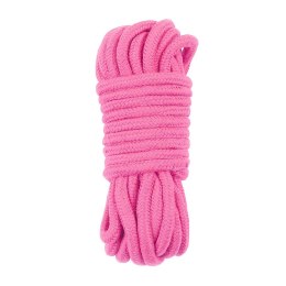 LINA FETISH BONDAGE ROPE 10M RÓŻOWA