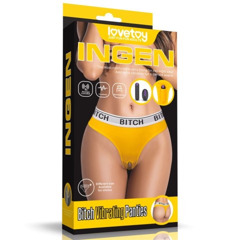 MAJTKI BITCH VIBRATING PANTIES (34~38 CAI W TAII)