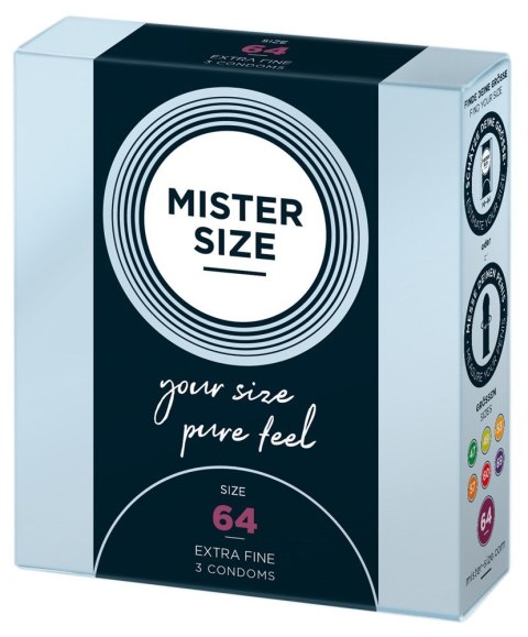 Mister Size 64 mm 3-pcs