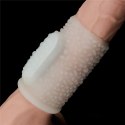 PIERŚCIEŃ NAKŁADKA VIBRATING DRIP KNIGHTS RING (WHITE)