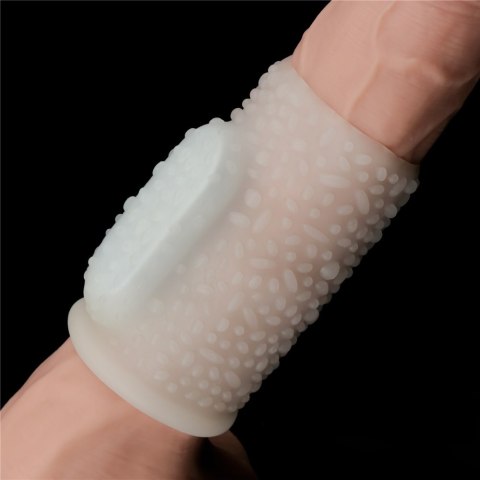 PIERŚCIEŃ NAKŁADKA VIBRATING DRIP KNIGHTS RING (WHITE)