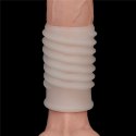 PIERŚCIEŃ NAKŁADKA VIBRATING SPIRAL KNIGHTS RING (WHITE)