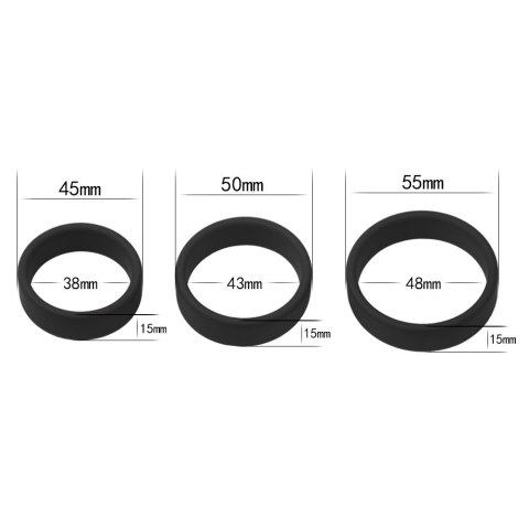 PIERŚCIEŃ POWER PLUS SOFT SILICONE PRO