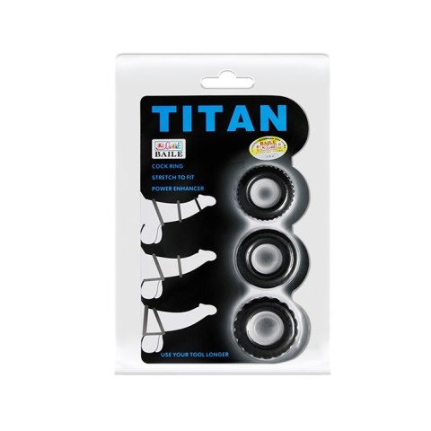 PIERŚCIENIE TITAN COCK RINGS