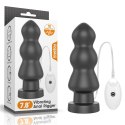 WIBRATOR ANALNY 7.8" KING SIZED VIBRATING ANAL RIGGER