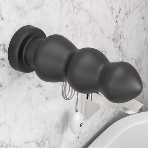 WIBRATOR ANALNY 7.8" KING SIZED VIBRATING ANAL RIGGER