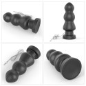 WIBRATOR ANALNY 7.8" KING SIZED VIBRATING ANAL RIGGER