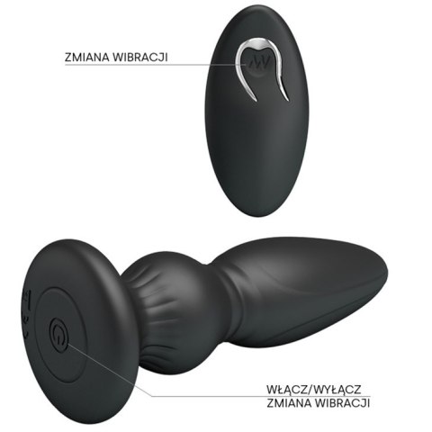 WIBRUJĄCY KOREK ANALNY DEEPLO