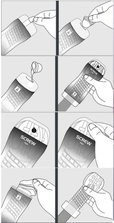 MASTURBATOR CUP PLUT GALAKU SOFT MATERIAL 18 CM