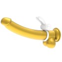 PIERŚCIEŃ POWER CLIT SILICONE COCKRING BIAŁY
