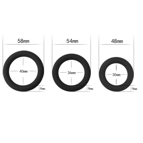 PIERŚCIEŃ POWER PLUS SOFT SILICONE SNUG RING