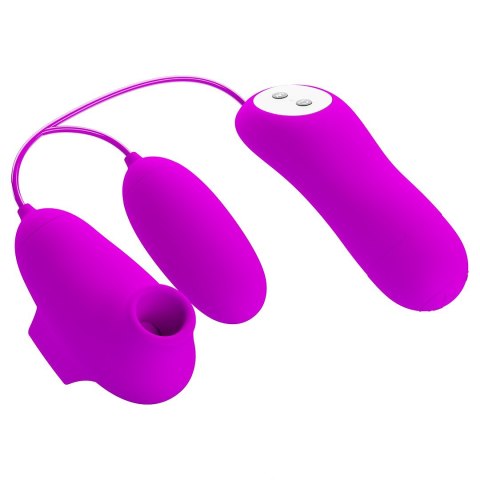 WIBRATOR PRETTY LOVE SUCTION & VIBROBULLETS