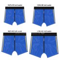CHIC STRAPON SHORTS (32 35 CALI W PASIE) NIEBIESKI