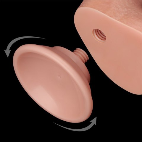 DILDO 8.5'' SLIDING SKIN DUAL LAYER DONG