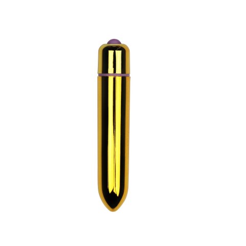 MINIWIBRATOR X-BASIC BULLET LONG 10 SPEEDS ZŁOTY
