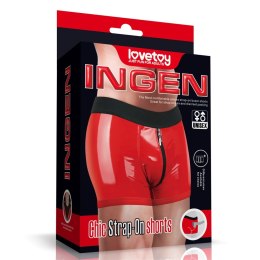 SZORTY CHIC STRAP-ON (40 - 43 CALI W PASIE)