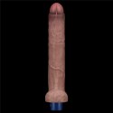 WIBRATOR 10.5" REAL SOFTEE VIBRATING DILDO