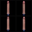 WIBRATOR 9.5" REAL SOFTEE VIBRATING DILDO