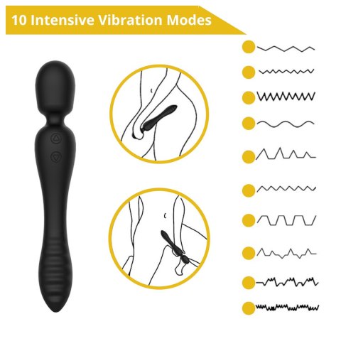 2W1 MASAŻER TYPU WAND ORAZ WIBRATOR PUNKTU G EROSPACE SWEET PLAY A8