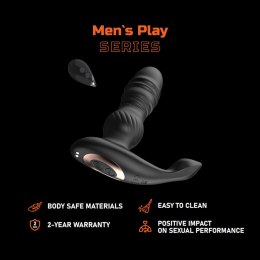 MASAŻER PROSTATY Z RUCHEM POSUWISTYM EROSPACE MEN'S PLAY B4