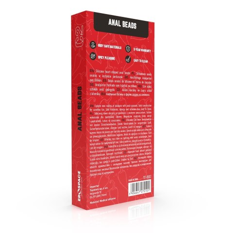 SILIKONOWA SONDA ANALNA EROSPACE WILD PLAY C2