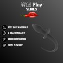 SILIKONOWY KOREK ANALNY Z OGONEM EROSPACE WILD PLAY C3