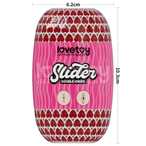 SLIDER DAUL-ENDED MASTURBATOR